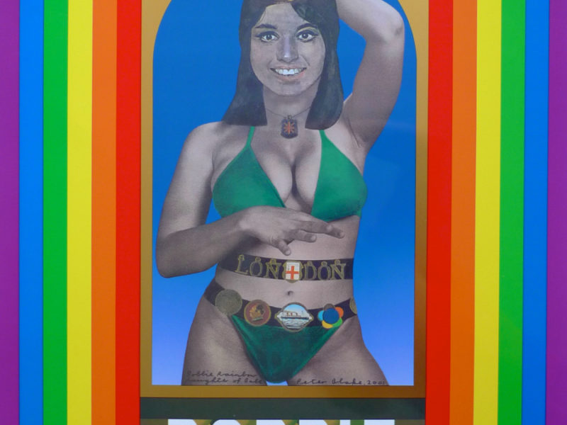 PETER BLAKE “BOBBIE RAINBOW” LIMITED EDITION PRINT, 2001 | placecalledspace