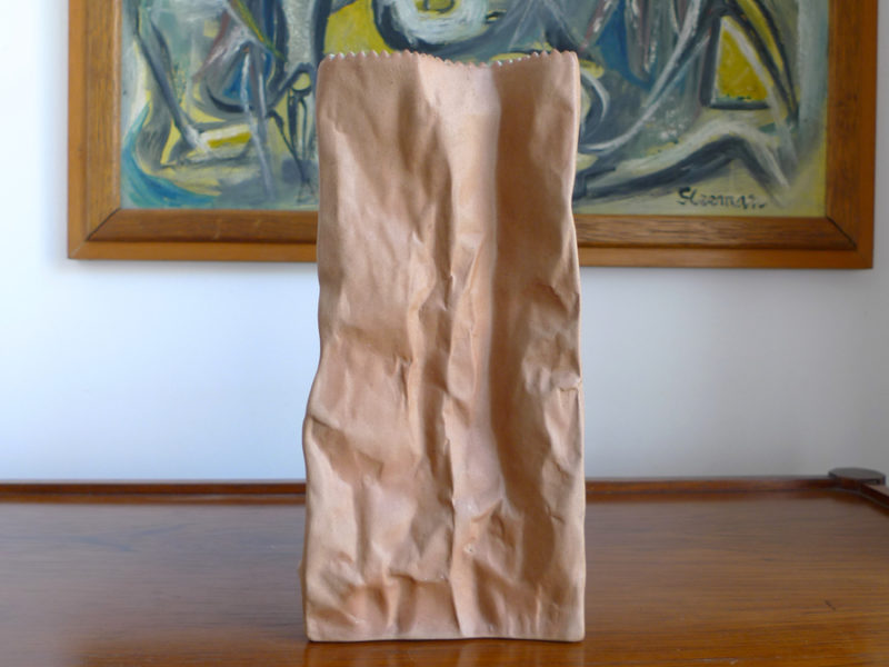 TAPIO WIRKKALA “PAPER BAG VASE” for ROSENTHAL