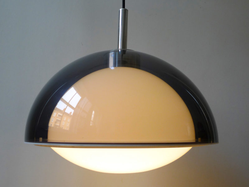 Robert Welch Mushroom Pendant Light for Lumitron, 1966