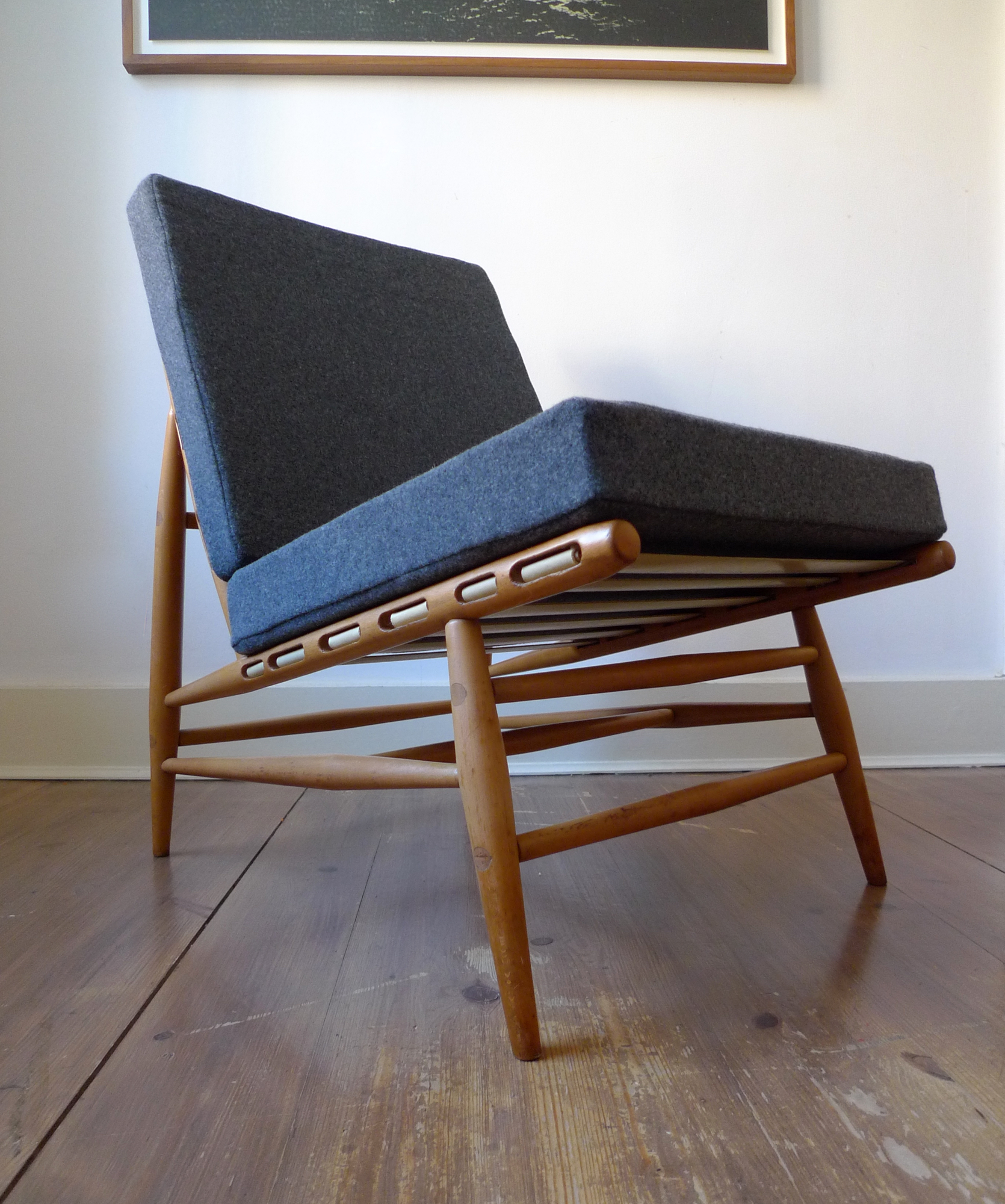 Ercol 1st Generation Model 427 “EASY CHAIR”, 1950s