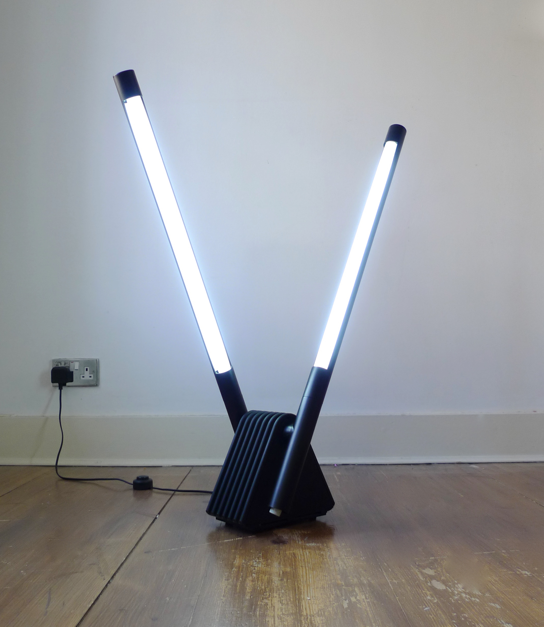 Sistema Flu Multi Lamp by Rodolfo Bonetto for Luci Italia, 1981