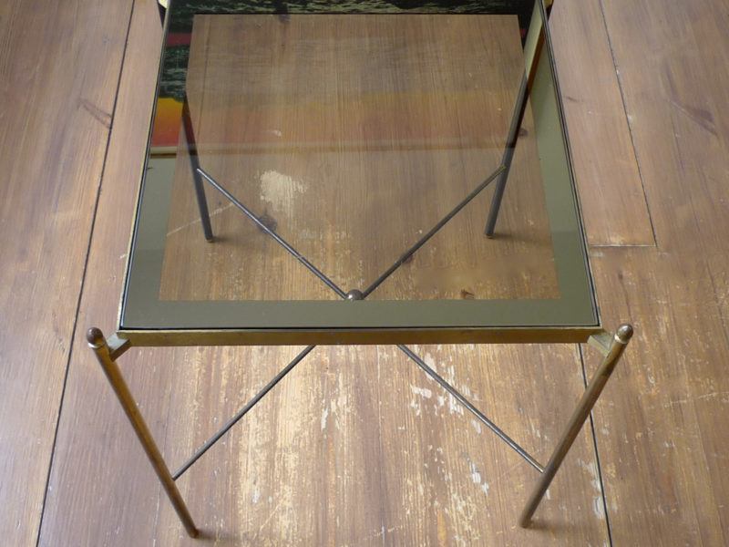 Vintage Hollywood Regency Neoclassical Side Table, 1970s