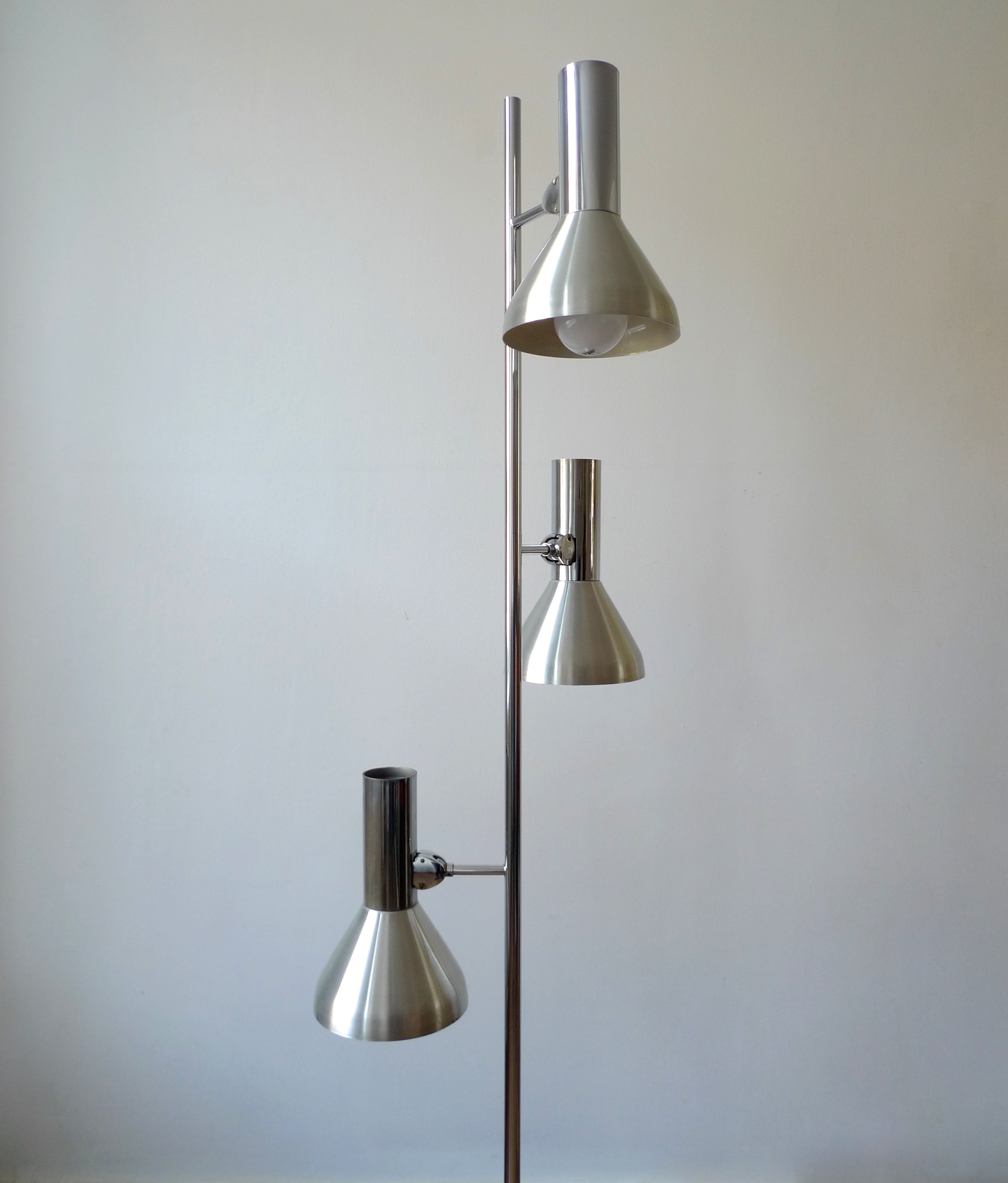 Mid-Century Triple Spot Standard Floor Lamp, c. 1970s