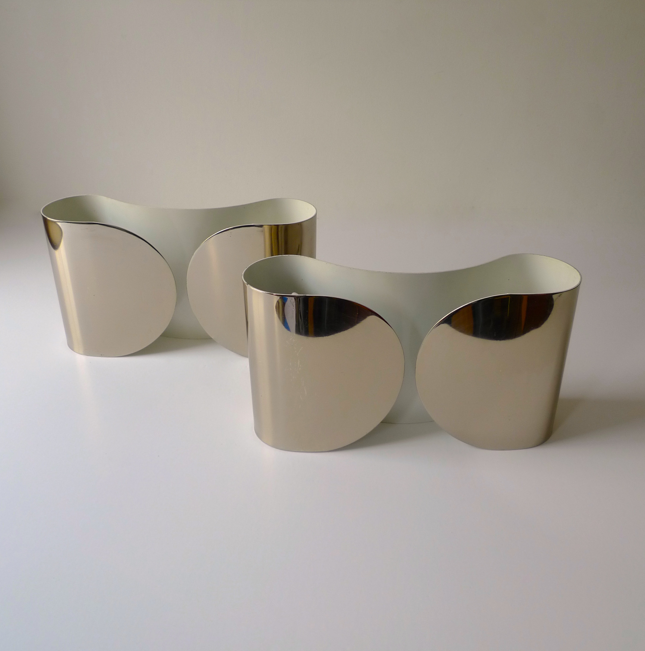 Pair of Tobia Scarpa "Foglio" Sconces for Flos, Italy 1966