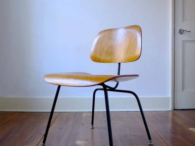 Early Charles & Ray Eames DCM Chair for Herman Miller, 1953