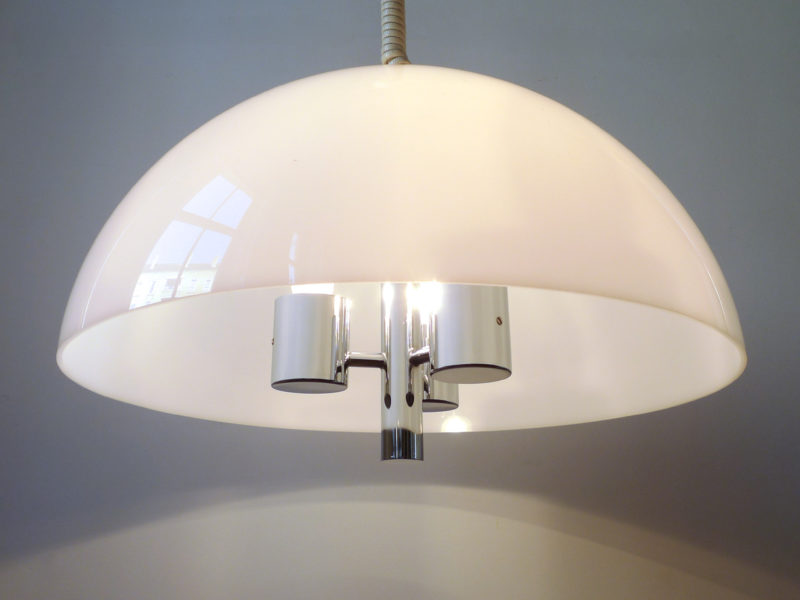 Large Space Age "El Duomo" Ceiling Light by RAAK Amsterdam, 1970s