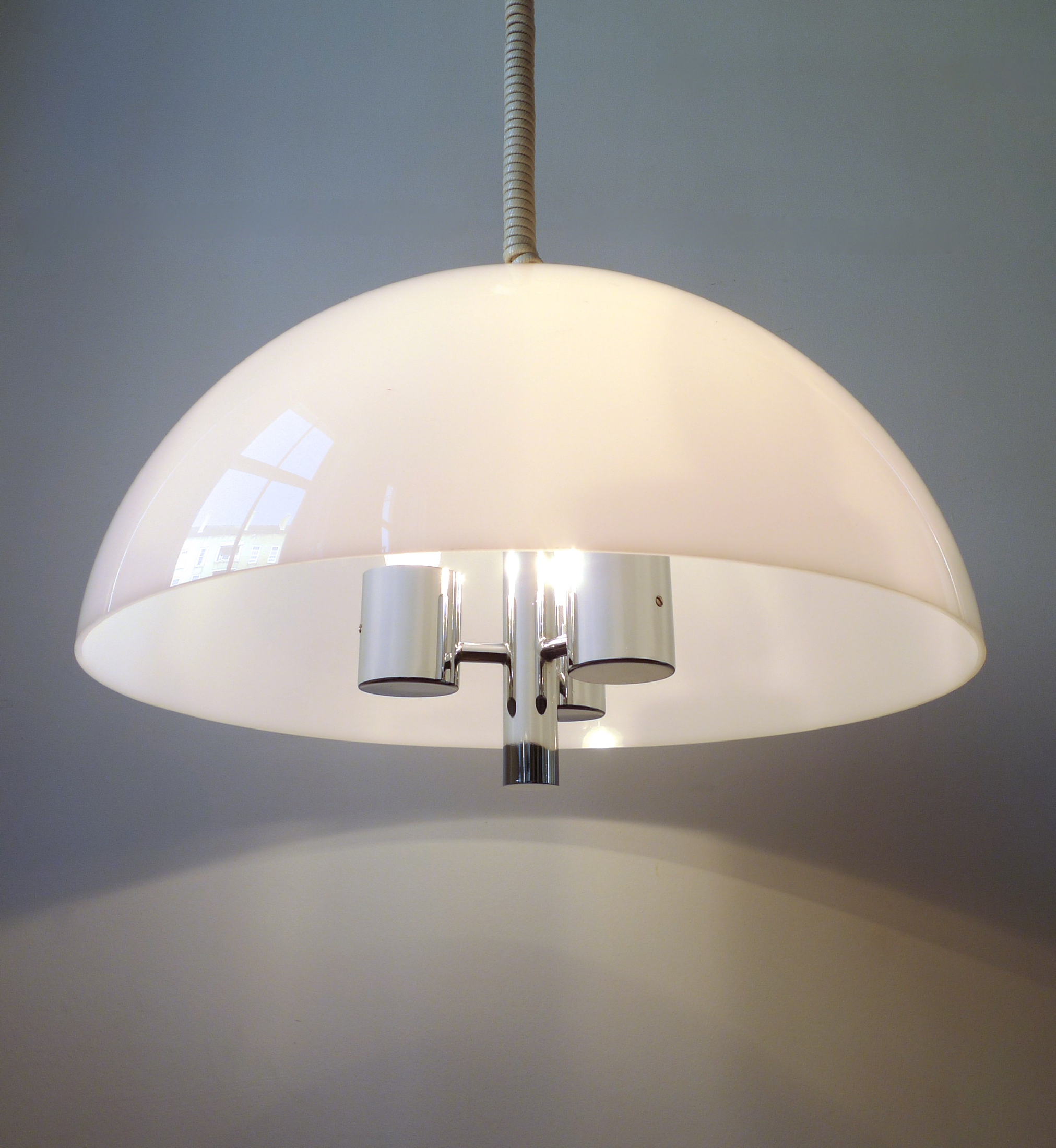 Large Space Age "El Duomo" Ceiling Light by RAAK Amsterdam, 1970s