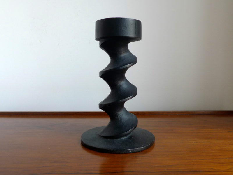 Mid-Century 'Image Three' Michael Harris Designed Cast Iron Candleholder, 1960s